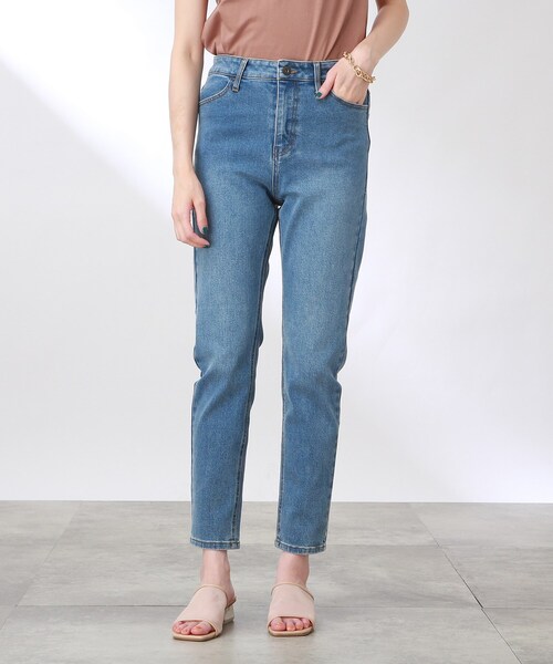 THE SHOP TK （ザ ショップ ティーケー ）の「◆デニムスキニーパンツ（その他パンツ・レディース・ブラック/ネイビー/ブルー/ホワイト系・11/10/12/13）」の10枚目の写真