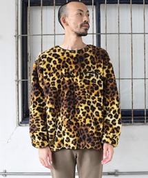 フリースクルーネック