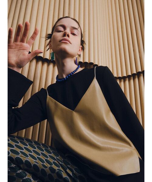 UN3D.（アンスリード）の「マルチカラープレートピアス（ピアス（両耳用）・レディース・グリーン/パープル/シルバー・FREE）」の7枚目の写真