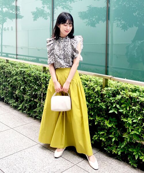 OPAQUE.CLIP（オペークドットクリップ）の「◆ボックスワンハンドルミニショルダーバッグ（ショルダーバッグ・レディース・ブラック/オフホワイト/オレンジ/ダークグリーン・00）」の8枚目の写真