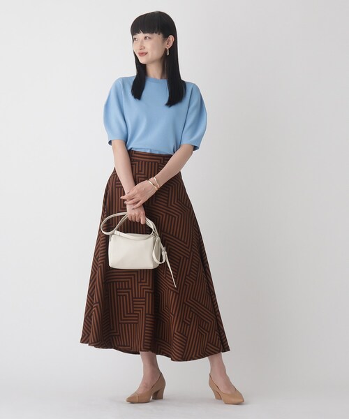 OPAQUE.CLIP（オペークドットクリップ）の「◆ボックスワンハンドルミニショルダーバッグ（ショルダーバッグ・レディース・ブラック/オフホワイト/オレンジ/ダークグリーン・00）」の17枚目の写真