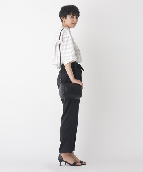 OPAQUE.CLIP（オペークドットクリップ）の「◆ボックスワンハンドルミニショルダーバッグ（ショルダーバッグ・レディース・ブラック/オフホワイト/オレンジ/ダークグリーン・00）」の19枚目の写真