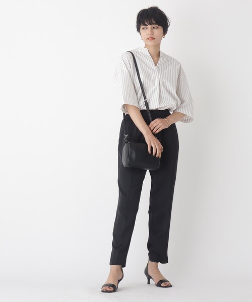 OPAQUE.CLIP（オペークドットクリップ）の「◆ボックスワンハンドルミニショルダーバッグ（ショルダーバッグ・レディース・ブラック/オフホワイト/オレンジ/ダークグリーン・00）」の21枚目の写真