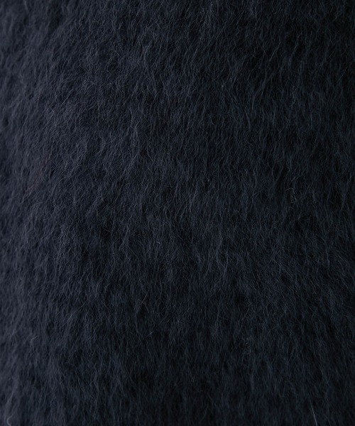 GALLARDAGALANTE（ガリャルダガランテ）の「クロップドフラッフィーニット（ニット/セーター・レディース・ブラック/モカ/ライトグリーン・FREE）」の17枚目の写真