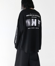 minsobi | 【2022 F/W PRE ORDER】長袖プリントT(Tシャツ/カットソー)