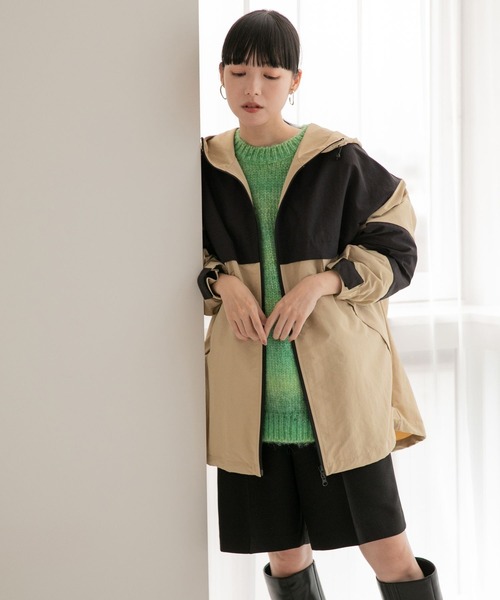 LOWRYS FARM（ローリーズファーム）の「マウンテンパーカー　350738（マウンテンパーカー・レディース・ベージュ/ブラック・FREE）」の18枚目の写真