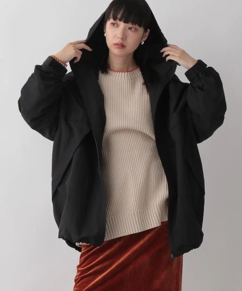 LOWRYS FARM（ローリーズファーム）の「マウンテンパーカー　350738（マウンテンパーカー・レディース・ベージュ/ブラック・FREE）」の22枚目の写真