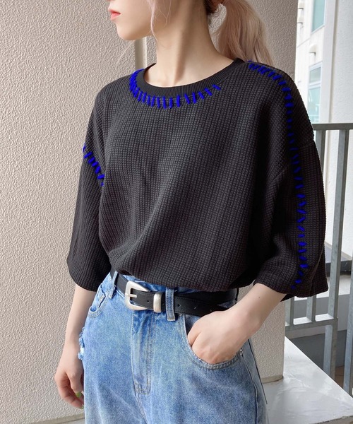 Figments（フィグメンツ）の「ウエスタンベルト（ベルト・レディース・ブラック・FREE）」の3枚目の写真