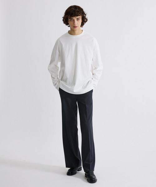 UNITED TOKYO（ユナイテッドトウキョウ）の「【EC限定商品】サイドゴムセミフレアイージースラックス（スラックス・メンズ・ブラック/グレイッシュベージュ/チャコールグレー/ダークブラウン/ライトグレー/ブラック系その他2/ライトベージュ/グレー系その他2・3/2/1）」の13枚目の写真