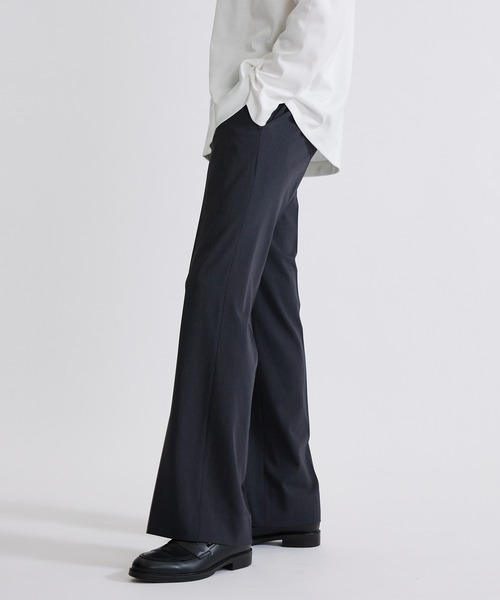 UNITED TOKYO（ユナイテッドトウキョウ）の「【EC限定商品】サイドゴムセミフレアイージースラックス（スラックス・メンズ・ブラック/グレイッシュベージュ/チャコールグレー/ダークブラウン/ライトグレー/ブラック系その他2/ライトベージュ/グレー系その他2・3/2/1）」の10枚目の写真