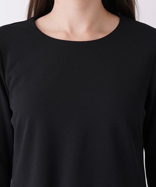 BEATRICE（ベアトリス）の「【BEATRICE】ペプラムプルオーバーブラウス（シャツ/ブラウス・レディース・ダークネイビー/ブラック/モカ・2）」の16枚目の写真