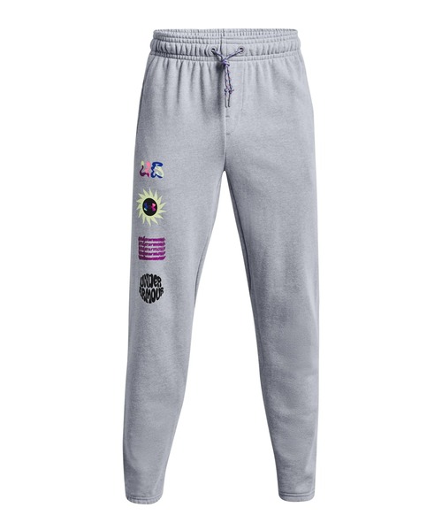 UNDER ARMOUR(アンダーアーマー)の「UAエレベーティッド テリー ジョガーパンツ(トレーニング/メンズ)(その他パンツ・メンズ・グレー/ブラック・S/L/3XL/XXL/M/XL)」の1枚目の写真