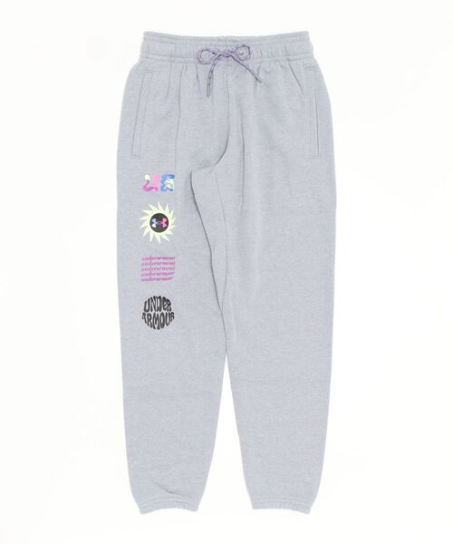 UNDER ARMOUR(アンダーアーマー)の「UAエレベーティッド テリー ジョガーパンツ(トレーニング/メンズ)(その他パンツ・メンズ・グレー/ブラック・S/L/3XL/XXL/M/XL)」の5枚目の写真