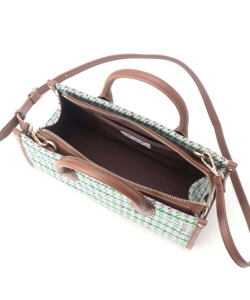 OPAQUE.CLIP（オペークドットクリップ）の「◆スクエアチェックボストンバッグ（ボストンバッグ・レディース・ダークブラウン系/ブラック系・00）」の22枚目の写真