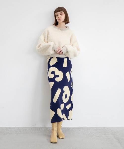 VACANCY（ヴァカンシー）の「ストレッチスクエアカラーブーツ（ブーツ・レディース・ベージュ/ブルー・MEDIUM/LARGE/X-LARGE）」の7枚目の写真