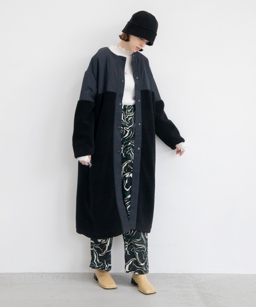 VACANCY（ヴァカンシー）の「ストレッチスクエアカラーブーツ（ブーツ・レディース・ベージュ/ブルー・MEDIUM/LARGE/X-LARGE）」の9枚目の写真