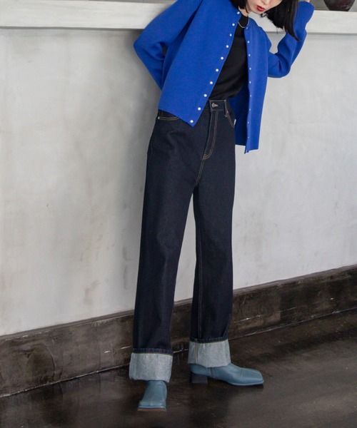 VACANCY（ヴァカンシー）の「ストレッチスクエアカラーブーツ（ブーツ・レディース・ベージュ/ブルー・MEDIUM/LARGE/X-LARGE）」の17枚目の写真