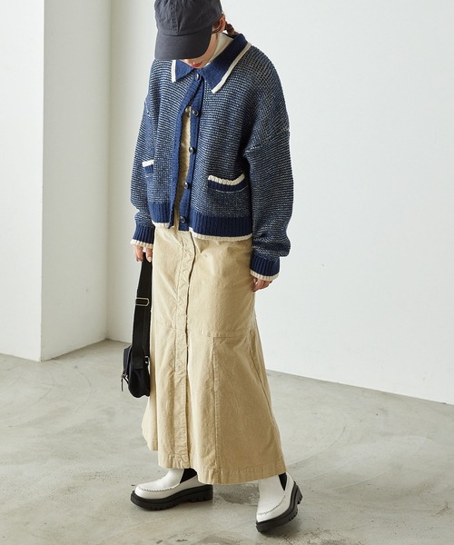 forksy.（フォルクシー）の「【forksy.】トラックソールサイドゴアモカブーツ（ブーツ・レディース・ブラック/オフホワイト/アッシュブラウン・S/M/L/LL）」の9枚目の写真