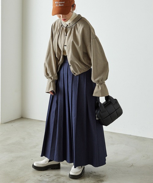 forksy.（フォルクシー）の「【forksy.】トラックソールサイドゴアモカブーツ（ブーツ・レディース・ブラック/オフホワイト/アッシュブラウン・S/M/L/LL）」の11枚目の写真