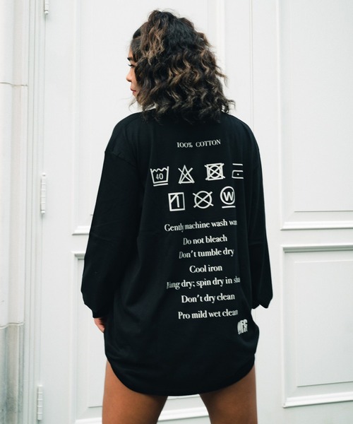 MFC STORE（エムエフシーストア）の「MFC STORE WASHING INDICATION L/S TEE（Tシャツ/カットソー・メンズ・ブルー系/ホワイト/ブラック・S/M/L/XL）」の2枚目の写真