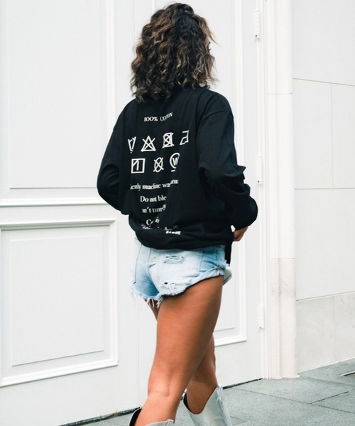 MFC STORE（エムエフシーストア）の「MFC STORE WASHING INDICATION L/S TEE（Tシャツ/カットソー・メンズ・ブルー系/ホワイト/ブラック・S/M/L/XL）」の17枚目の写真