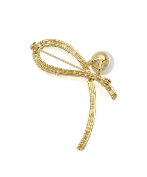 ROPE' PICNIC（ロペピクニック）の「デザインパール×メタルブローチ（ブローチ/コサージュ・レディース・ゴールド/ゴールド系その他/ゴールド系その他2・FREE）」の14枚目の写真