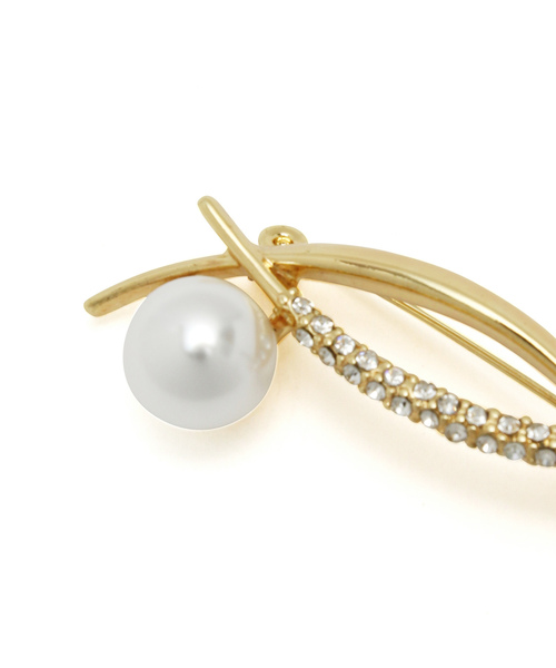 ROPE' PICNIC（ロペピクニック）の「デザインパール×メタルブローチ（ブローチ/コサージュ・レディース・ゴールド/ゴールド系その他/ゴールド系その他2・FREE）」の16枚目の写真