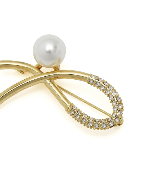 ROPE' PICNIC（ロペピクニック）の「デザインパール×メタルブローチ（ブローチ/コサージュ・レディース・ゴールド/ゴールド系その他/ゴールド系その他2・FREE）」の17枚目の写真