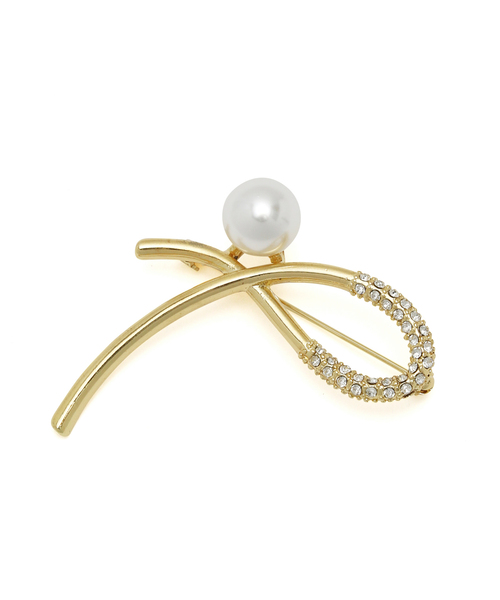 ROPE' PICNIC（ロペピクニック）の「デザインパール×メタルブローチ（ブローチ/コサージュ・レディース・ゴールド/ゴールド系その他/ゴールド系その他2・FREE）」の20枚目の写真