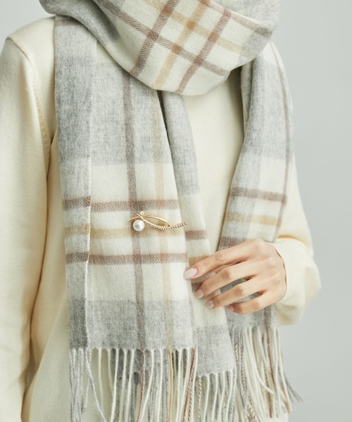 ROPE' PICNIC（ロペピクニック）の「デザインパール×メタルブローチ（ブローチ/コサージュ・レディース・ゴールド/ゴールド系その他/ゴールド系その他2・FREE）」の5枚目の写真