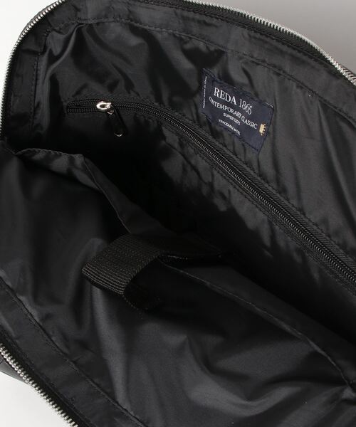 Perfect Suit FActory（パーフェクトスーツファクトリー）の「インポート【REDA】ブリーフバッグ　グレー/ネイビー（ビジネスバッグ・メンズ・ネイビー/ライトグレー・FREE）」の7枚目の写真