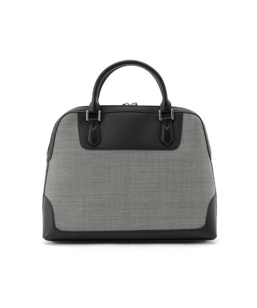 Perfect Suit FActory（パーフェクトスーツファクトリー）の「インポート【REDA】ブリーフバッグ　グレー/ネイビー（ビジネスバッグ・メンズ・ネイビー/ライトグレー・FREE）」の2枚目の写真