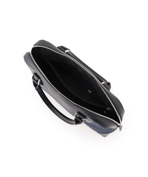 Perfect Suit FActory（パーフェクトスーツファクトリー）の「インポート【REDA】ブリーフバッグ　グレー/ネイビー（ビジネスバッグ・メンズ・ネイビー/ライトグレー・FREE）」の13枚目の写真