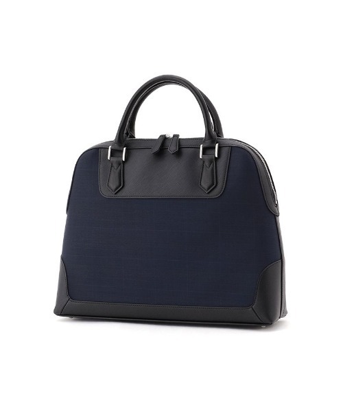 Perfect Suit FActory（パーフェクトスーツファクトリー）の「インポート【REDA】ブリーフバッグ　グレー/ネイビー（ビジネスバッグ・メンズ・ネイビー/ライトグレー・FREE）」の16枚目の写真