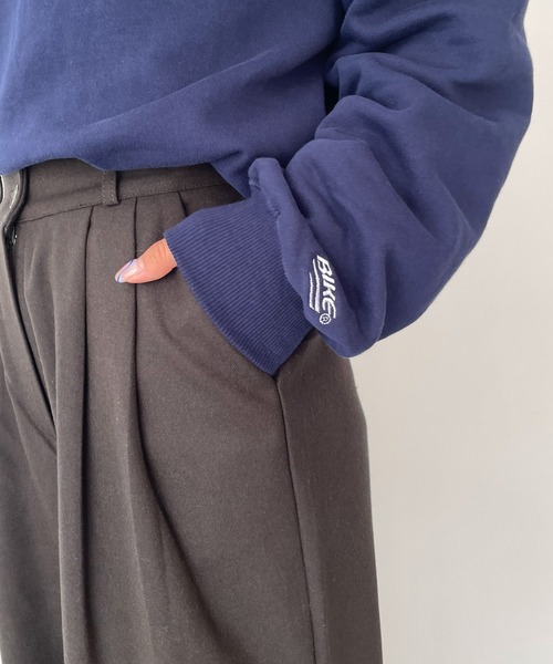 CANAL JEAN（キャナルジーン）の「smileyranna ウォームダブルタックパンツ（その他パンツ・レディース・ダークブラウン/ブラック・SMALL/MEDIUM）」の13枚目の写真