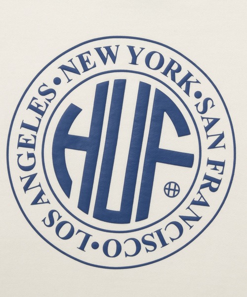 HUF（ハフ）の「REGIONAL PUFF HOODIE / HUF フード パーカー（パーカー・メンズ・アッシュグレー/ブラック/パープル/オフホワイト・SMALL/X-LARGE/LARGE/MEDIUM/XX-LARGE）」の9枚目の写真