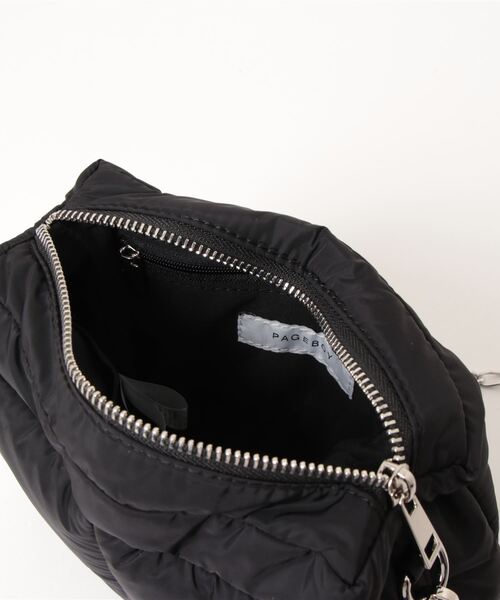 PAGEBOY（ページボーイ）の「キルトチェーンショルダー（ショルダーバッグ・レディース・ターコイズブルー/ブラック・FREE）」の3枚目の写真