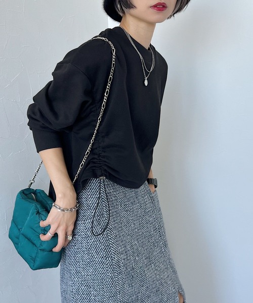 PAGEBOY（ページボーイ）の「キルトチェーンショルダー（ショルダーバッグ・レディース・ターコイズブルー/ブラック・FREE）」の19枚目の写真