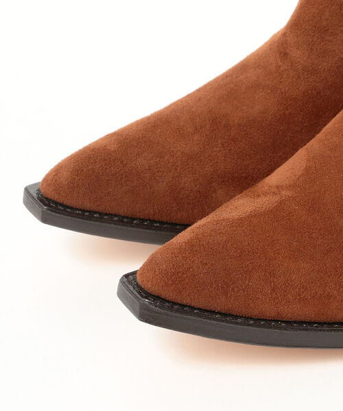 CHAMULA（チャムラ）の「CHAMULA / Botin Vaquero（ブーツ・メンズ・ライトブラウン/ブラック・26.5cm/27.0cm/27.5cm/28.0cm）」の8枚目の写真