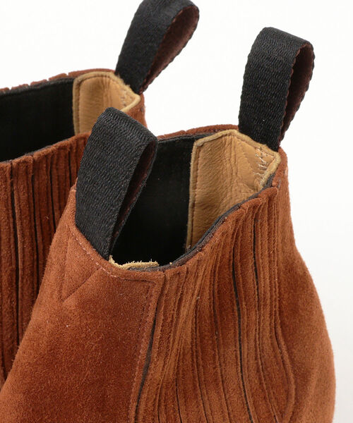 CHAMULA（チャムラ）の「CHAMULA / Botin Vaquero（ブーツ・メンズ・ライトブラウン/ブラック・26.5cm/27.0cm/27.5cm/28.0cm）」の7枚目の写真