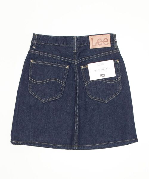 Lee(リー)の「Lee/リー ライトウェイトデニム ミニスカート(スカート・レディース・ブラック系/インディゴブルー/ライトインディゴブルー・SMALL/MEDIUM/X-SMALL)」の5枚目の写真