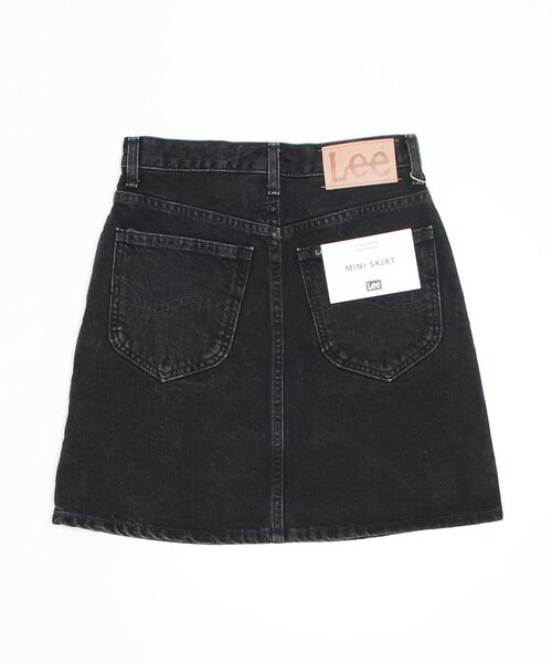 Lee(リー)の「Lee/リー ライトウェイトデニム ミニスカート(スカート・レディース・ブラック系/インディゴブルー/ライトインディゴブルー・SMALL/MEDIUM/X-SMALL)」の2枚目の写真