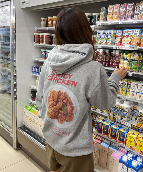 FREDY&GLOSTER（フレディアンドグロスター）の「【ネネチキン×FG】コラボパーカー（スウェット・レディース・ホワイト系その他4/ホワイト系その他5/ブラック系その他3/ブラック系その他4・FREE）」の4枚目の写真