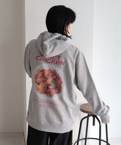 FREDY&GLOSTER（フレディアンドグロスター）の「【ネネチキン×FG】コラボパーカー（スウェット・レディース・ホワイト系その他4/ホワイト系その他5/ブラック系その他3/ブラック系その他4・FREE）」の16枚目の写真