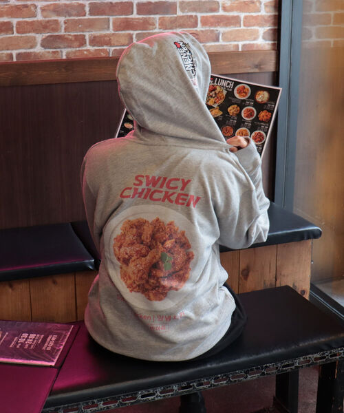 FREDY&GLOSTER（フレディアンドグロスター）の「【ネネチキン×FG】コラボパーカー（スウェット・レディース・ホワイト系その他4/ホワイト系その他5/ブラック系その他3/ブラック系その他4・FREE）」の10枚目の写真