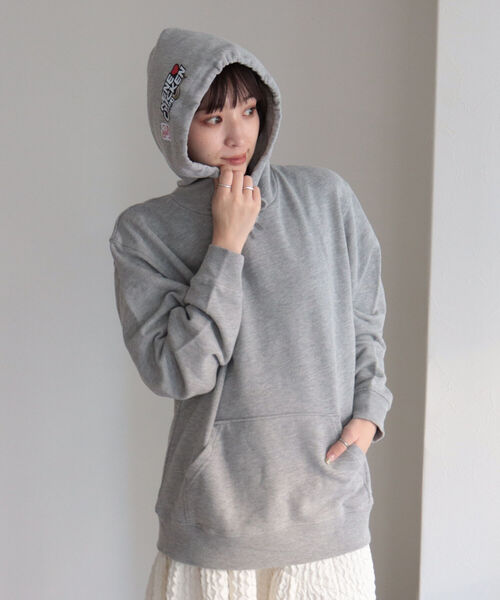 FREDY&GLOSTER（フレディアンドグロスター）の「【ネネチキン×FG】コラボパーカー（スウェット・レディース・ホワイト系その他4/ホワイト系その他5/ブラック系その他3/ブラック系その他4・FREE）」の7枚目の写真