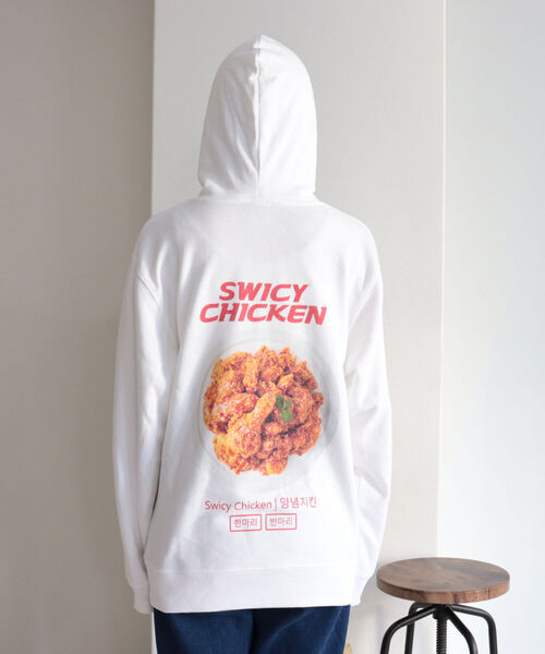 FREDY&GLOSTER（フレディアンドグロスター）の「【ネネチキン×FG】コラボパーカー（スウェット・レディース・ホワイト系その他4/ホワイト系その他5/ブラック系その他3/ブラック系その他4・FREE）」の19枚目の写真