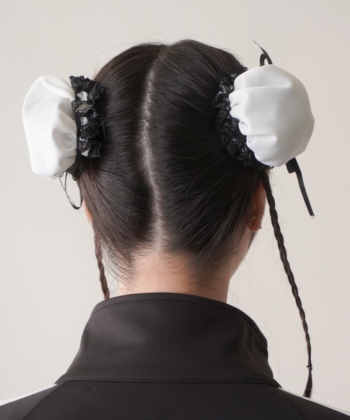 SPINNS（スピンズ）の「チャイナお団子ヘアアクセサリー（その他ヘアアクセサリー・レディース・ブルー/ホワイト/レッド・ONESIZE）」の6枚目の写真