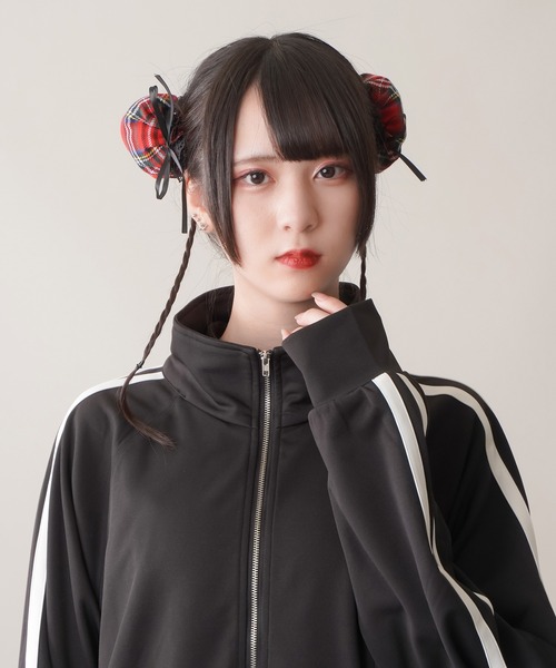 SPINNS（スピンズ）の「チャイナお団子ヘアアクセサリー（その他ヘアアクセサリー・レディース・ブルー/ホワイト/レッド・ONESIZE）」の7枚目の写真