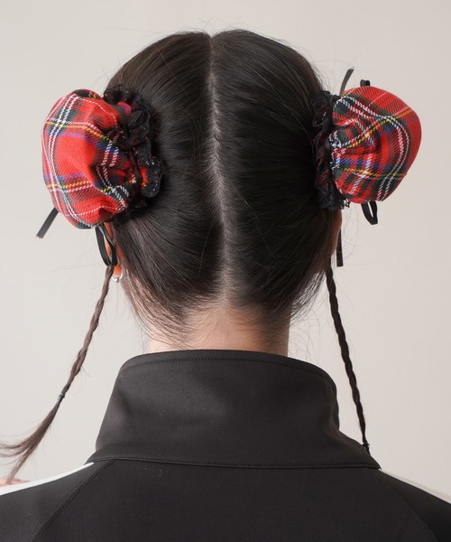 SPINNS（スピンズ）の「チャイナお団子ヘアアクセサリー（その他ヘアアクセサリー・レディース・ブルー/ホワイト/レッド・ONESIZE）」の8枚目の写真